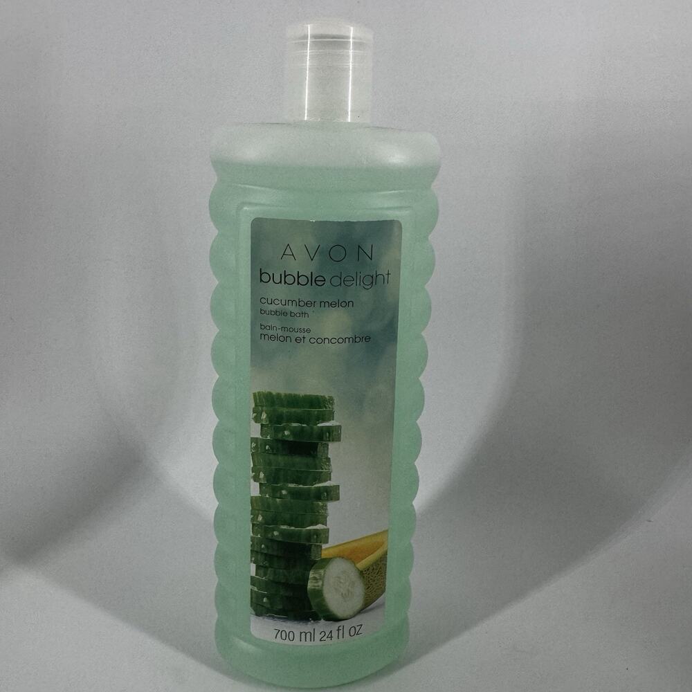 Avon Senses Cucumber Melon Bubble Bath Large 24 fl oz NEW SEALED 2014